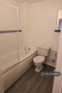 Modern Bathroom With New Flooring