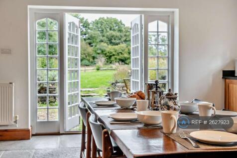 Kitchen With Garden Views