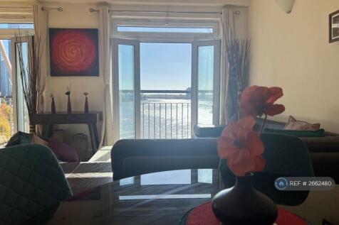 River View From Dining And Kitchen