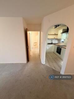 Looking Into Kitchen And Hallway