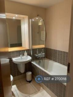 Main Bathroom Bath And Electric Shower Over