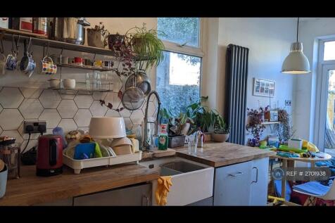 Kitchen: Shelving And Pendant Light Included