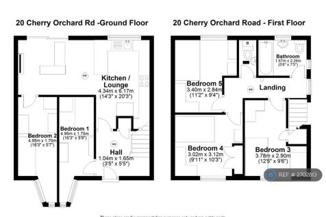 Floorpan With Room Sizes