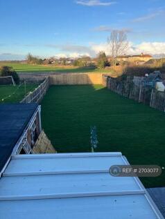 View Of Rear Garden From Landing