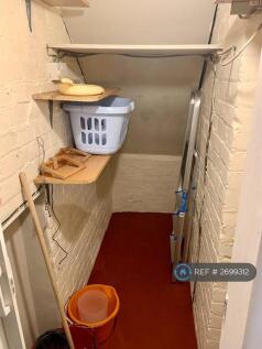 Storage Area Is Vented For a Dryer