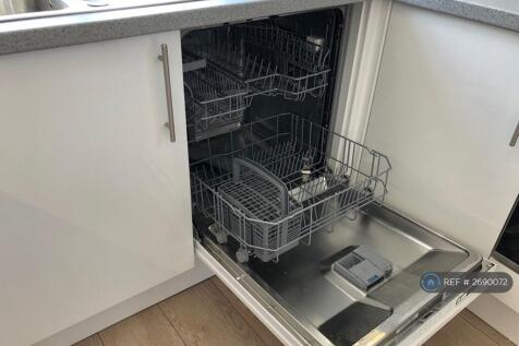 With a Full Sized Dishwasher