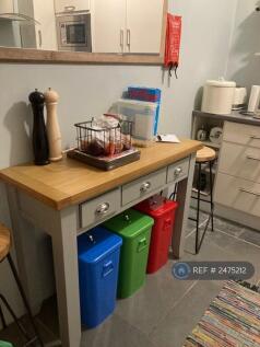 Kitchen With Current Tenant Furnishings