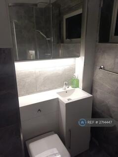 Bathroom With Under Pelmet Light