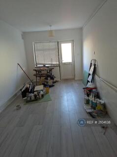 Living Area From Rear Door To Kitchen Area