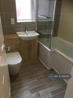 Designer Bathroom With Bath And Shower