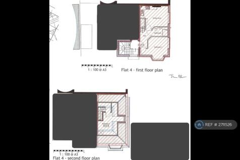 Building Works Site Plan (Flat 4 In Red)