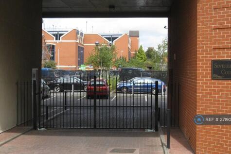 Gated Entrance To Private Car Park
