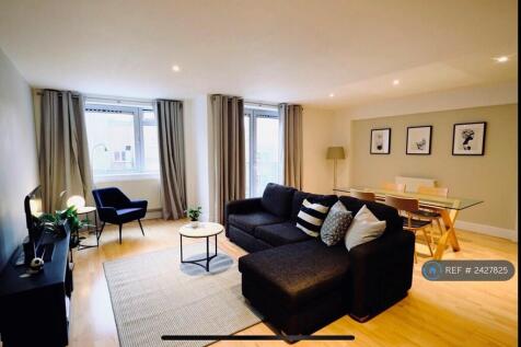 Spacious Living Room Filled With Lights