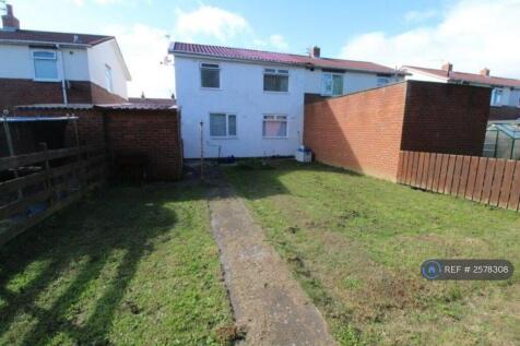 Back Garden With Outhouses