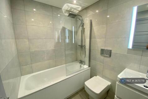 Bathroom With Monsoon Shower