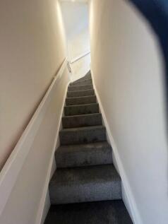 Stairs to top floor