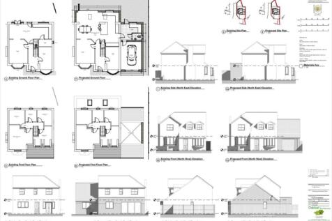 EXISTING AND PROPOSED PLANS