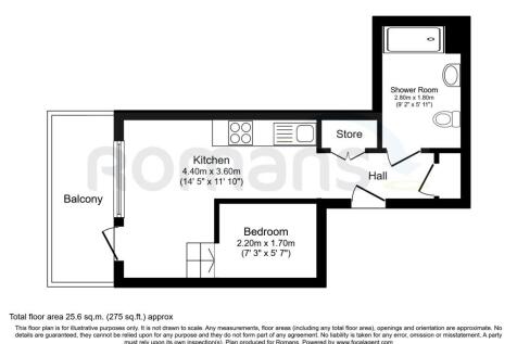 Floor plan Lake shor