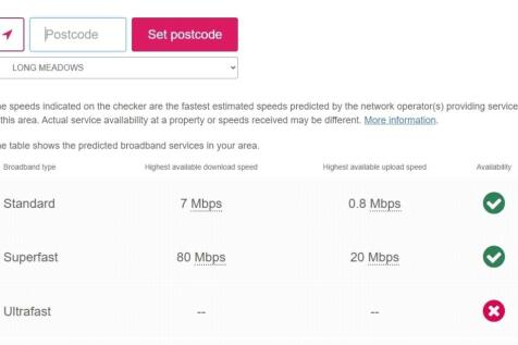 Broadband Speeds