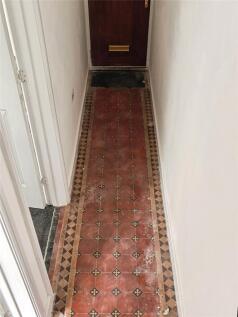 Tiled Hallway