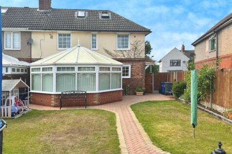 Rear Of Home