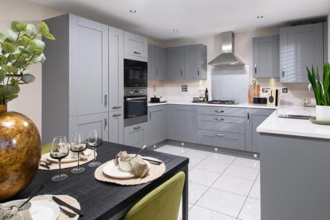 Large modern kitchen at the rear