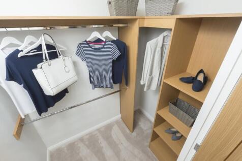 Show home wardrobe storage