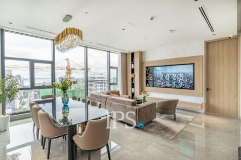 33rd Floor Premium Residence 3 Bedroom Condo For Sale - UC88, BKK1, Phnom Penh
