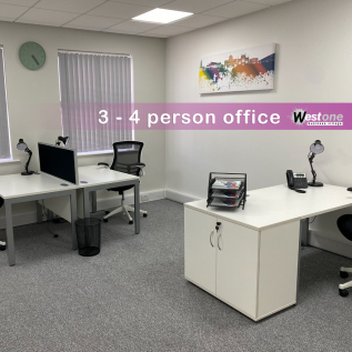 3 - 4 Person Office