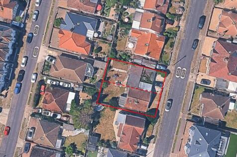 Aerial View with plot divide