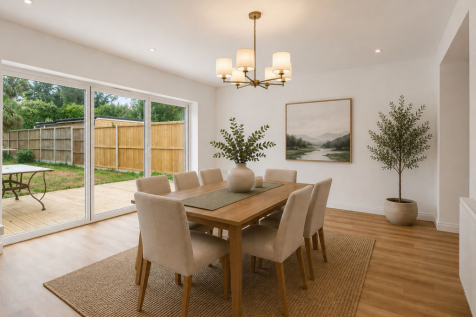 Staged Dining Room