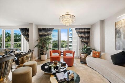 SHORT LET with bills included. Immense and truly unique four bedroom, four bathroom apartment with a private terrace overlooking Battersea Park. The only apartment of its kind made possible by seamles