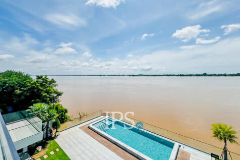 5 Bedroom Luxury Villa For Sale - Along Mekong River, Chroy Changvar, Phnom Penh