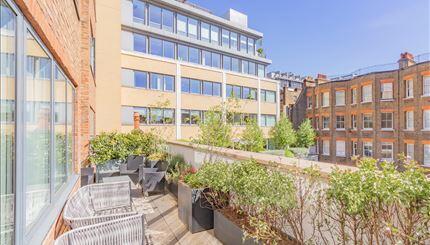 A spectacular two bedroom apartment with private balcony set on the second floor within this modern building in the heart of fashionable Kensington. The property span over 1055 Sq Ft and boasts of nat