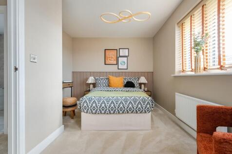 Bedroom 3 is bright and spacious