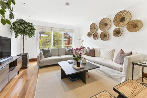 Refurbished contemporary two bedroom apartment with wood floors situated in a portered building close to Hyde Park and South Kensington underground station.