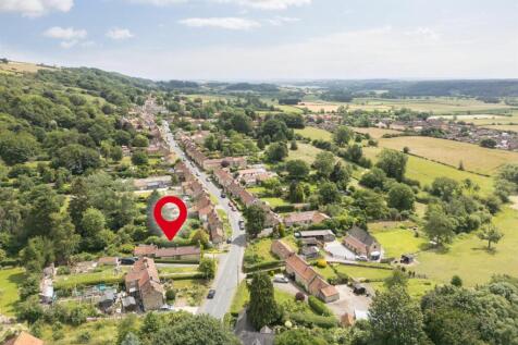 Aerial Village Setting