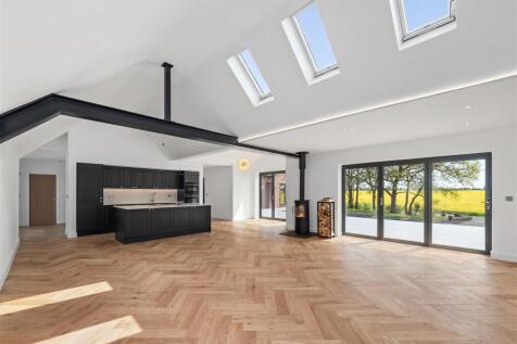 Vaulted Ceiling With Velux