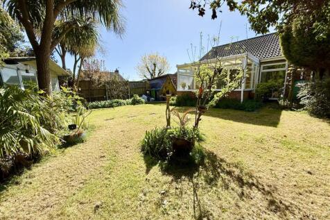 rear aspect and garden