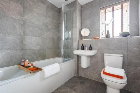 A generous family bathroom completes this home