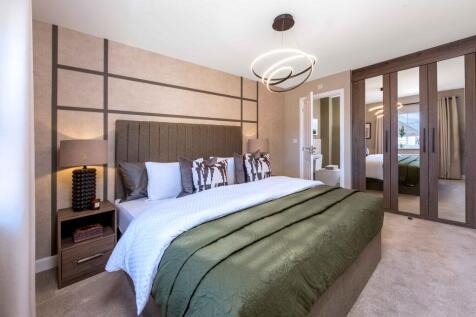 Hazelborough show home bedroom