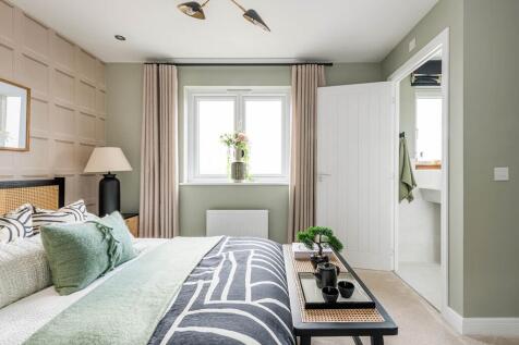 Main bedroom with space for a large bed