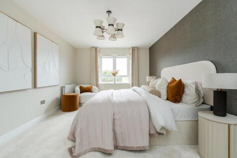 When evening falls unwind in the spacious main bedroom