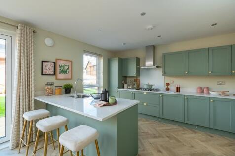 Large open-plan kitchen