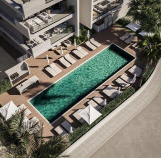 Aerial View of Pool