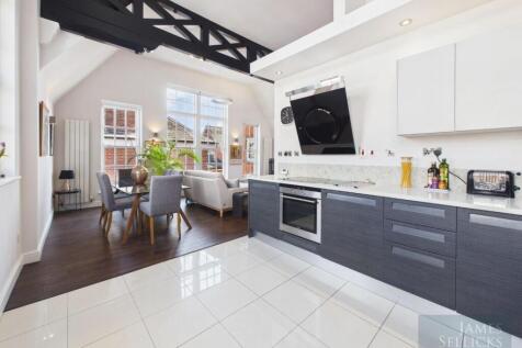 Kitchen open to Dining Area
