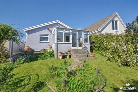 Rear of property