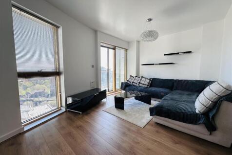 ** SECURE UNDERGROUND PARKING SPACE INCLUDED ** Available Immediately. Furnished. A stunning two bedroom duplex apartment located on the 17th/18th floor of one of the Green Quarter's popular developme