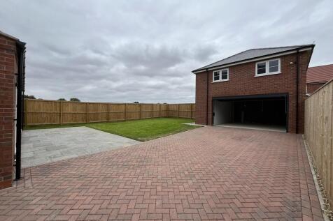 Rear garden and d...