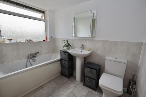 Bathroom with separate walk-in shower